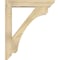 Ekena Millwork Legacy Slat Rough Sawn Bracket w/ Offset Brace, Douglas Fir, 6"W x 30"D x 36"H BKT0604X30X36LEC06RDF - alternate 2